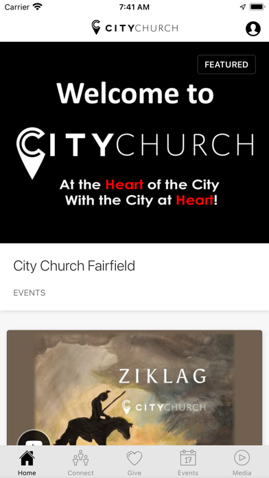 City Church Fairfield Screenshot