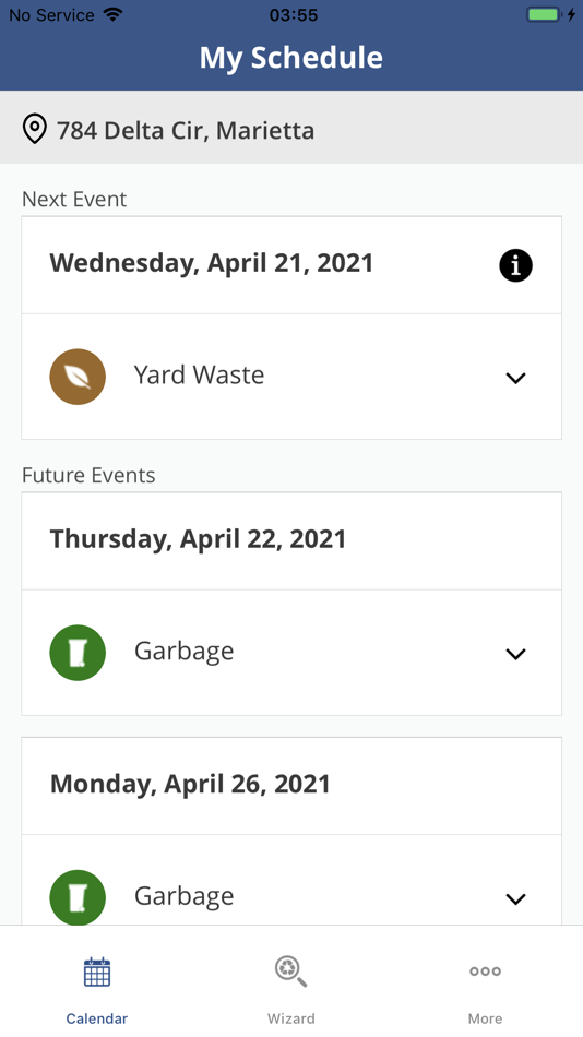 #3. Marietta Sanitation Trash Talk (iOS) 由: City of Marietta