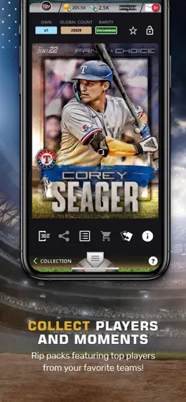 Game screenshot Topps® BUNT® MLB Card Trader apk