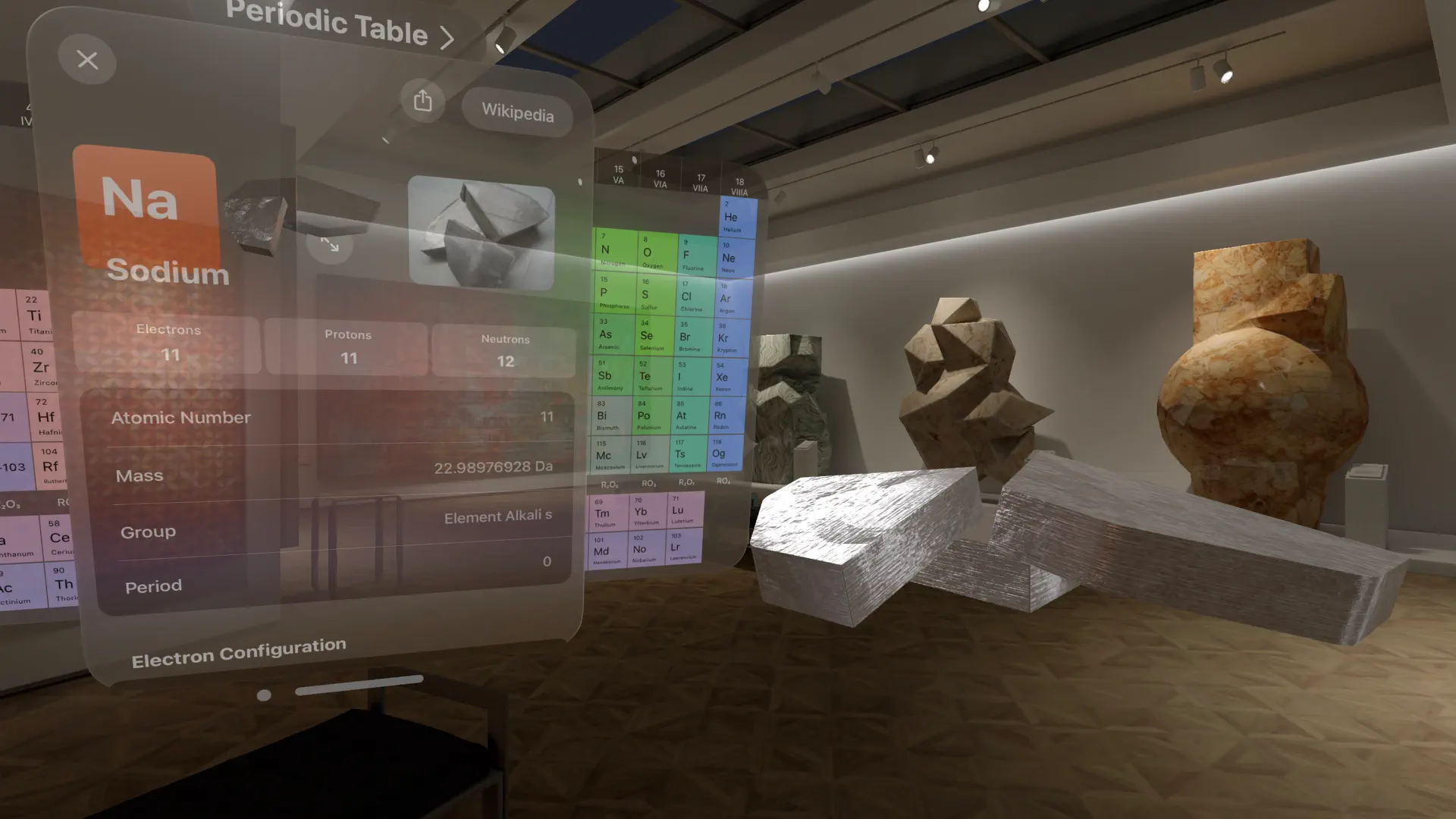 Chemistry. Periodic table. AI screenshot 2