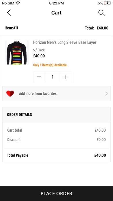 Cycology Clothing US Screenshot