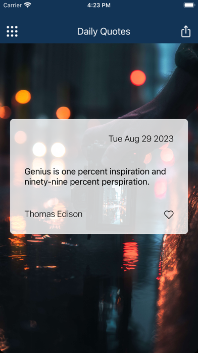 Daily Quotes - Art of Living Screenshot