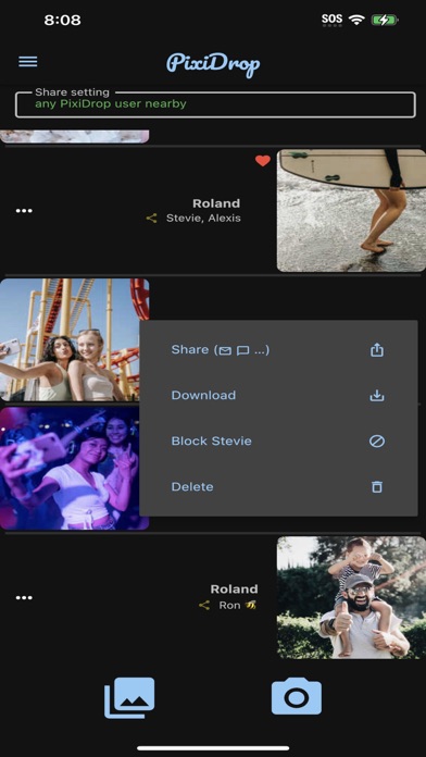 PixiDrop Screenshot