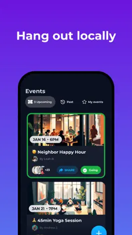 Game screenshot OneRoof: Meet Your Neighbors apk