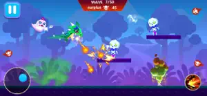 Mini Dragon Warrior-Fast Dash screenshot #4 for iPhone