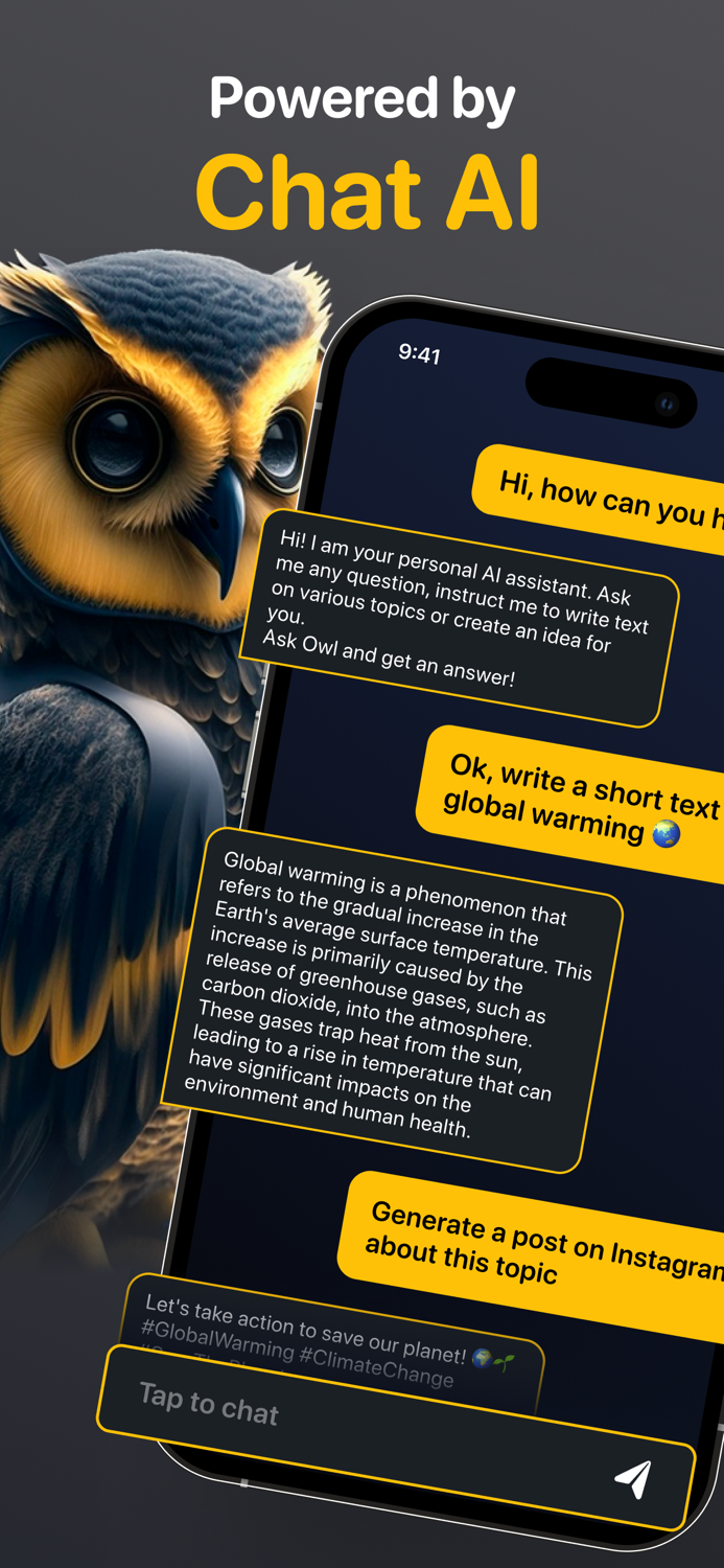 Ask Owl – AI Chatbot Assistant