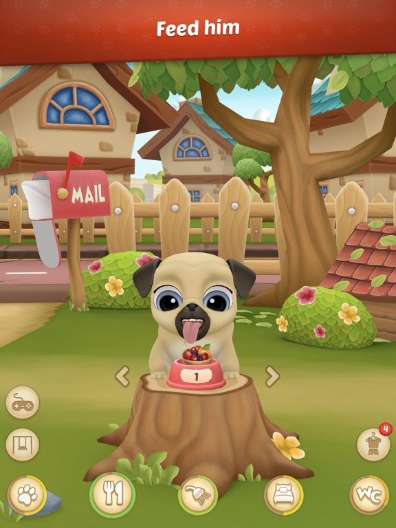 小動物 ペッ 犬 - トバーチャルペット 犬のゲームのおすすめ画像5