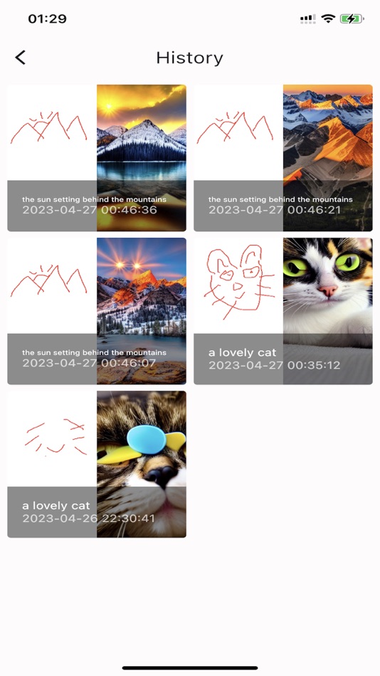 #4. DrawCat-sketche into art by AI (iOS) 由: 钤 朱