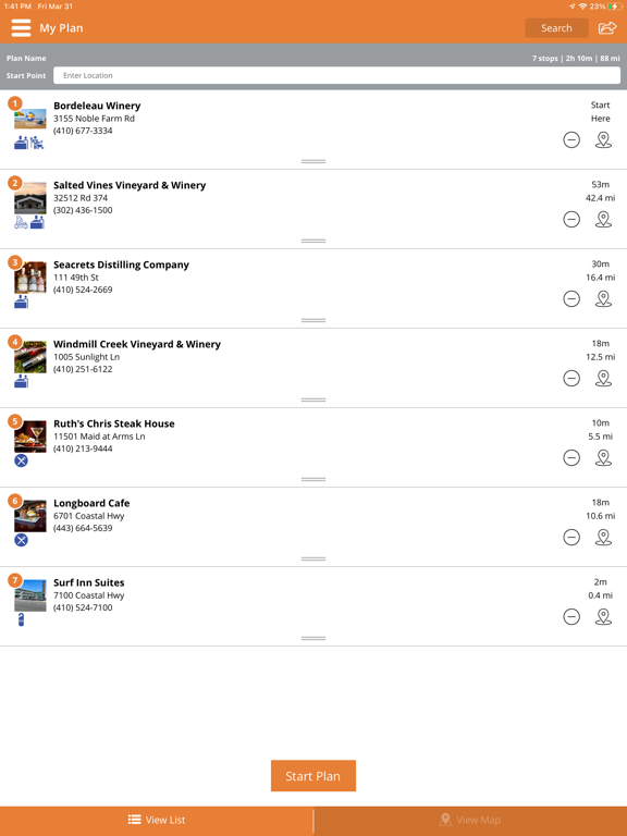 Experience OC iPad screenshot 7 - Travel app