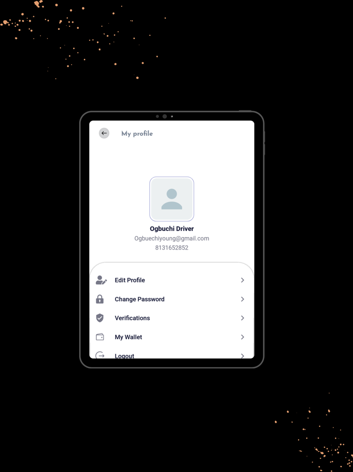 Ebeano booking driver