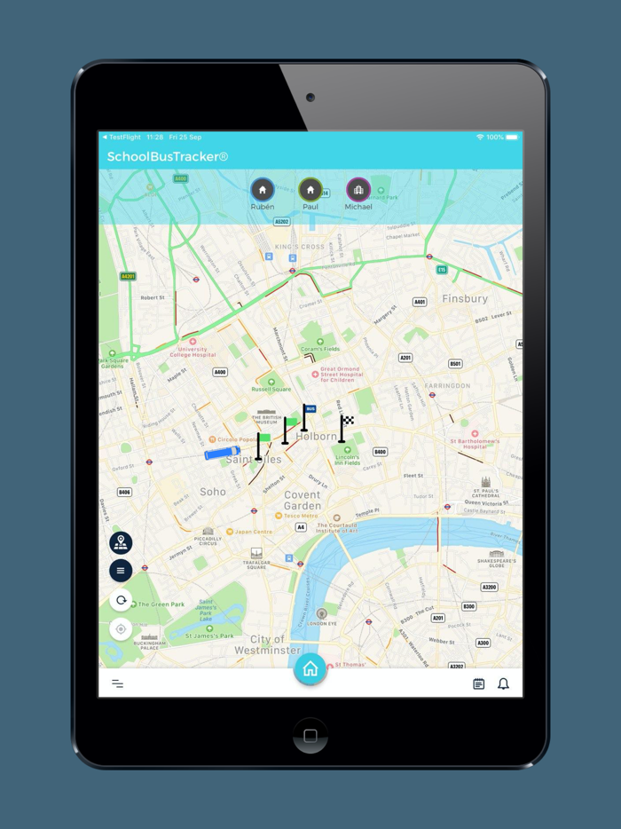 Longacre Bus Tracker
