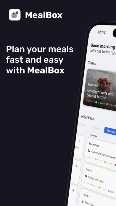 MealBox - Plan & Shopping list Screenshot