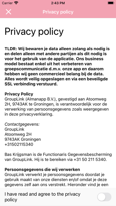 TalentWeb Groningen Screenshot