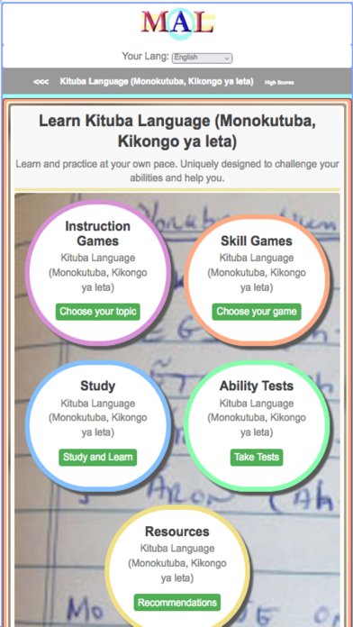 Kituba M(A)L Screenshot