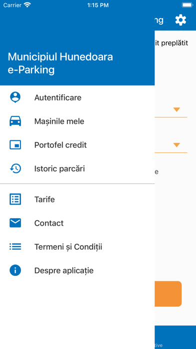 Municipiul Hunedoara e-Parking Screenshot