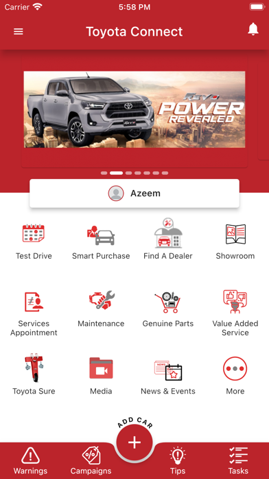 Toyota Connect Pakistan Screenshot