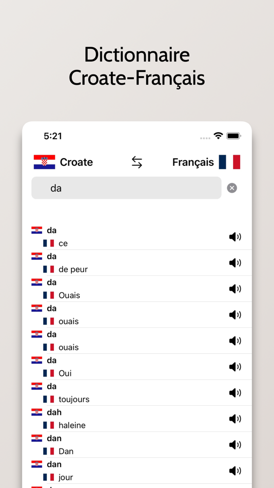 #4. Dictionnaire Croate-Français (iOS) Podle: FB PUBLISHING LLC