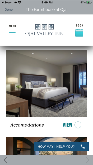 Ojai Valley Inn Screenshot