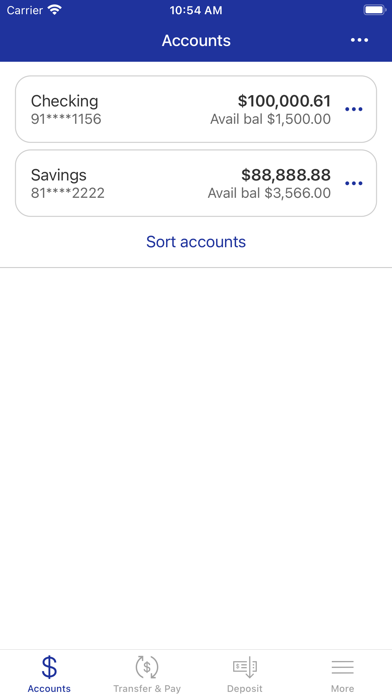 Liberty Bank, N.A. Screenshot
