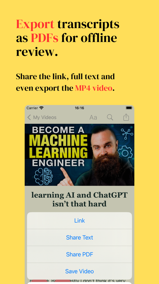 #5. Scribe Video Transcripts (iOS) 由: AppBlit LLC
