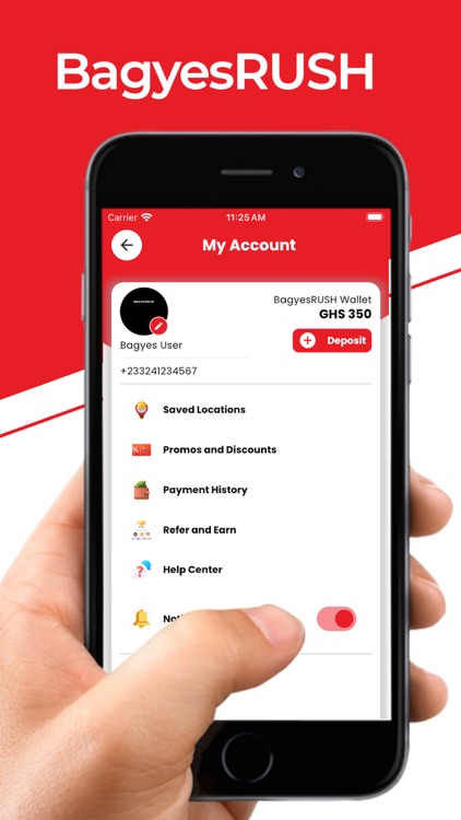 BagyesRUSH - Book a delivery