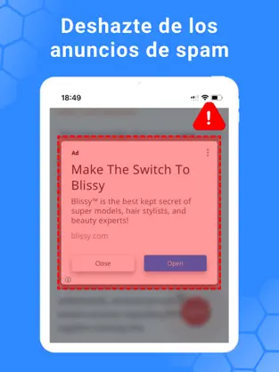 Screenshot 3 AdBlock: Bloqueo de Publicidad iphone