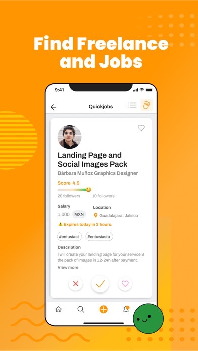 Quickjobs: Swipe Jobs & Match Screenshot