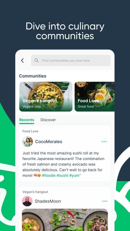 Skibble: Food Social Network screenshot-3