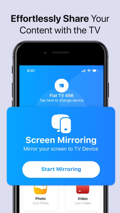 TV Cast: Screen Mirroring App Screenshot