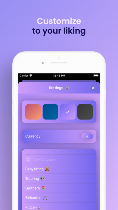 Pockey - Pocket Money Timer Screenshot