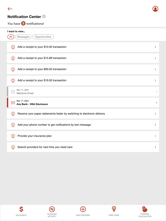 FSA TPA Benefits iPad screenshot 4 - Business app