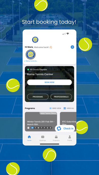 Rome Tennis Screenshot