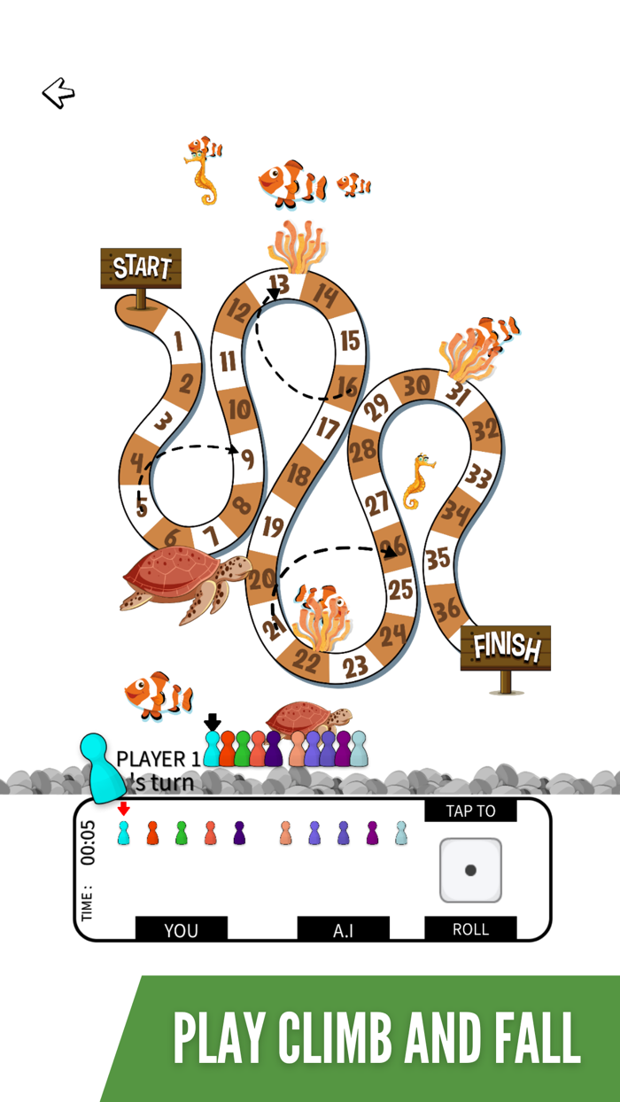 Climb And Fall Dice Adventure