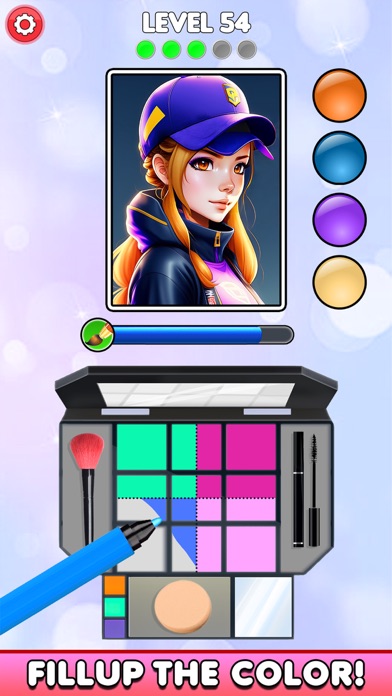 Color Mixing: DIY Makeup Kit Screenshot