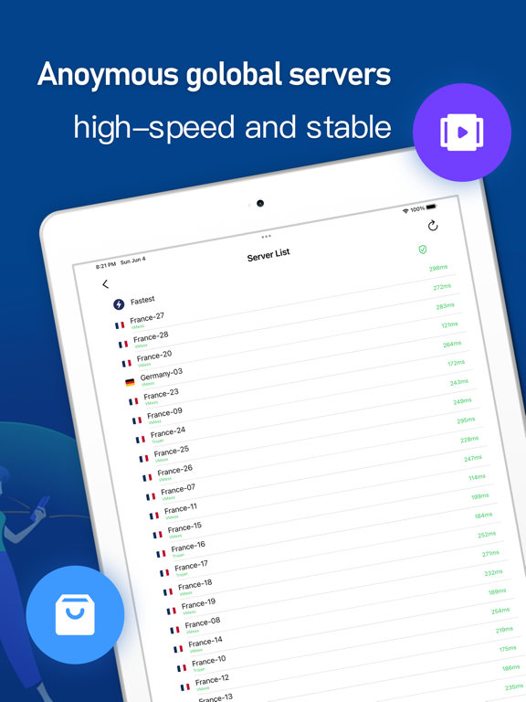 Screenshot #6 pour Best V2ray - Fast Master VPN