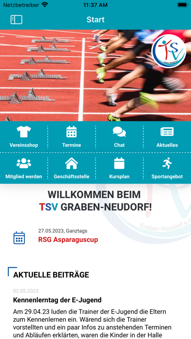 TSV Graben-Neudorf e.V. Screenshot