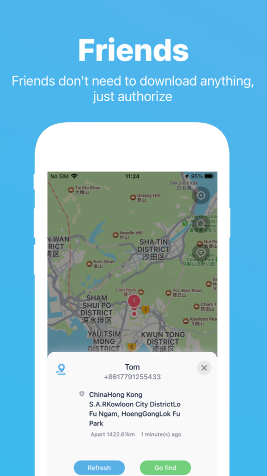 #3. Find Location:Family Tracker (iOS) 来自: 亚楠 徐