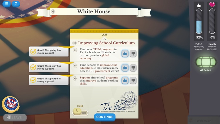 Executive Command by iCivics Inc