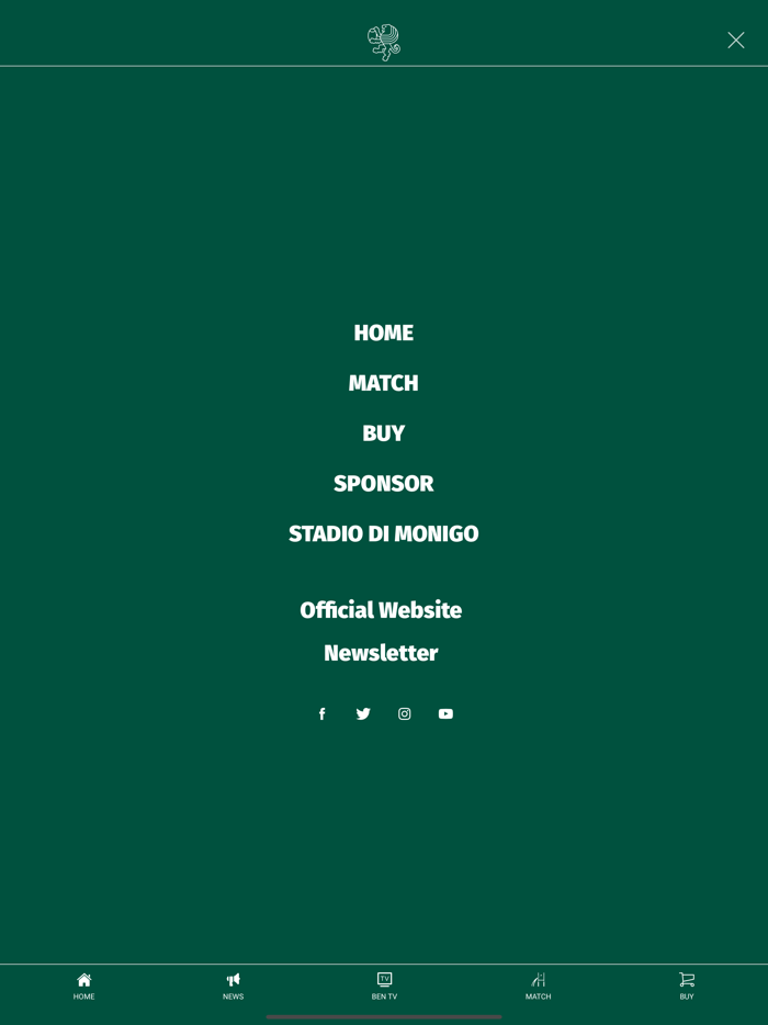 Benetton Rugby Official App
