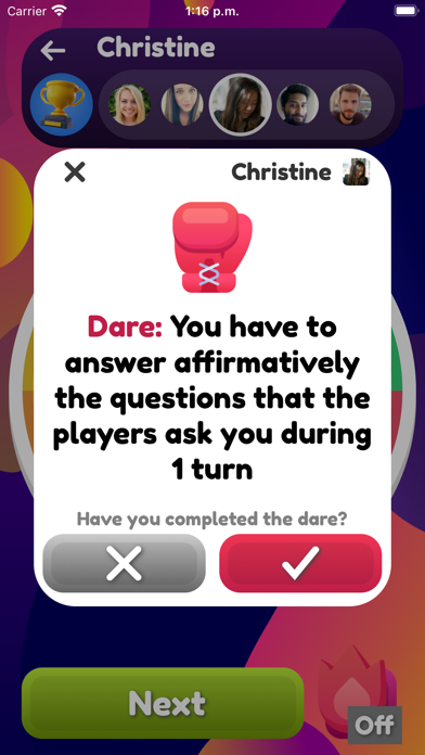 Party Games! Truth Or Dare Screenshot
