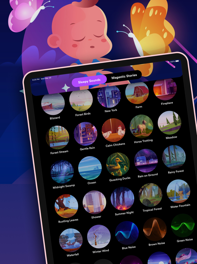 ‎Baby Sleep: Sounds & Stories Screenshot