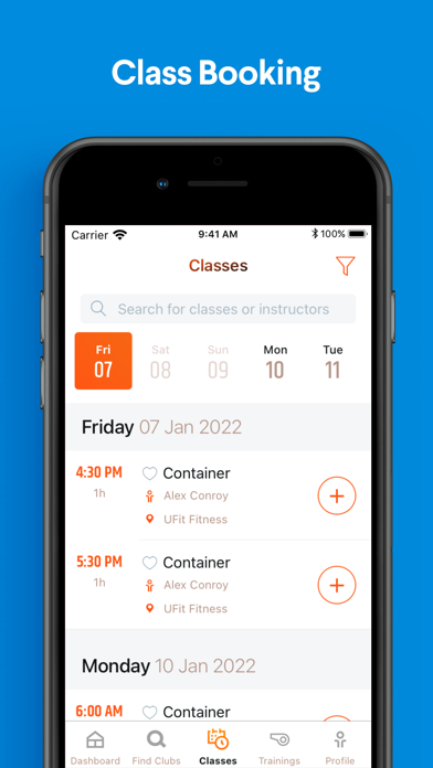 Ufit Fitness Screenshot