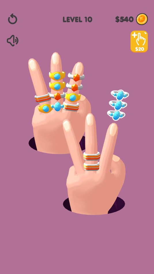 #4. Rings Sort (iOS) 由: Virtual Projects Oyun Yazilim Ve Teknoloji