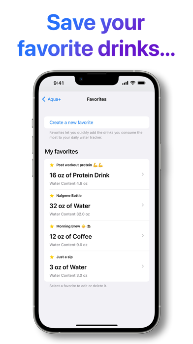 Aqua - Smart Water Tracker Screenshot