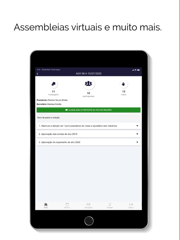 Verti Administradora iPad screenshot 4 - Social Networking app