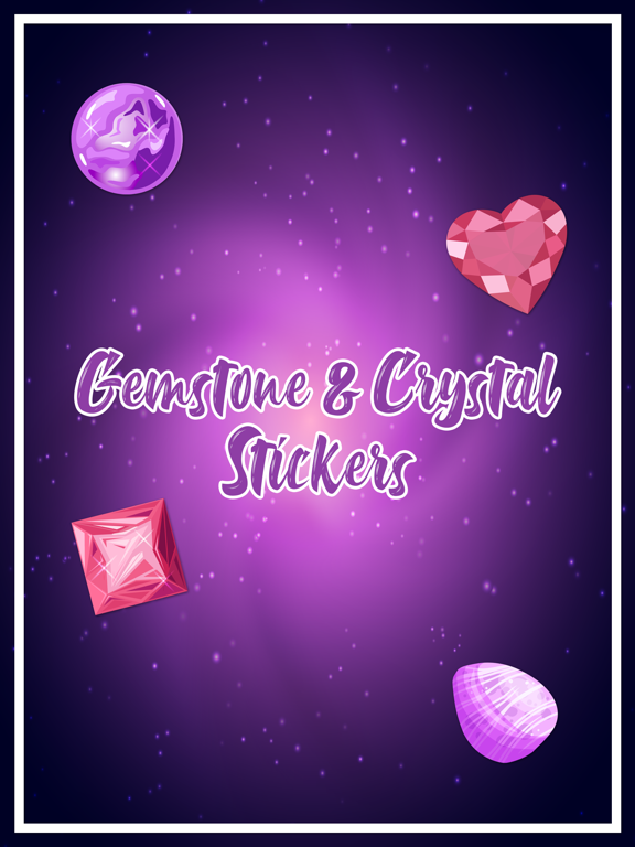 Screenshot #4 pour Gemstone & Crystal Stickers