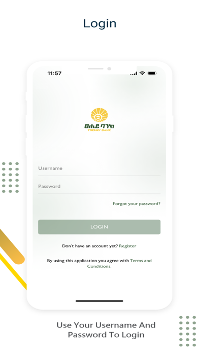 Tsehay Mobile Banking Screenshot