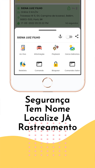 Localize JA Rastreamento Screenshot