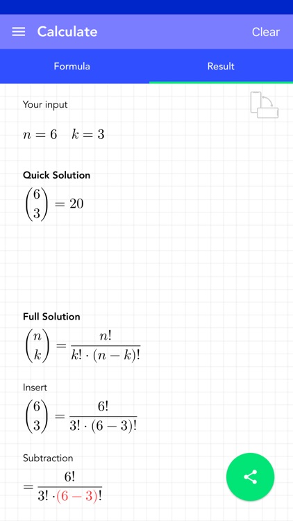 Binomial Coefficient PRO screenshot-4