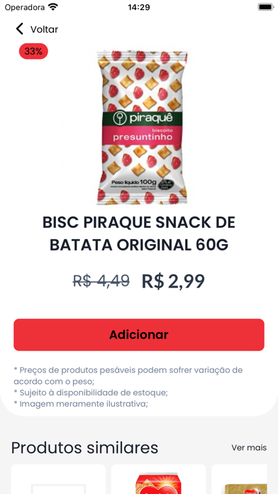 Balaio Supermercados Screenshot